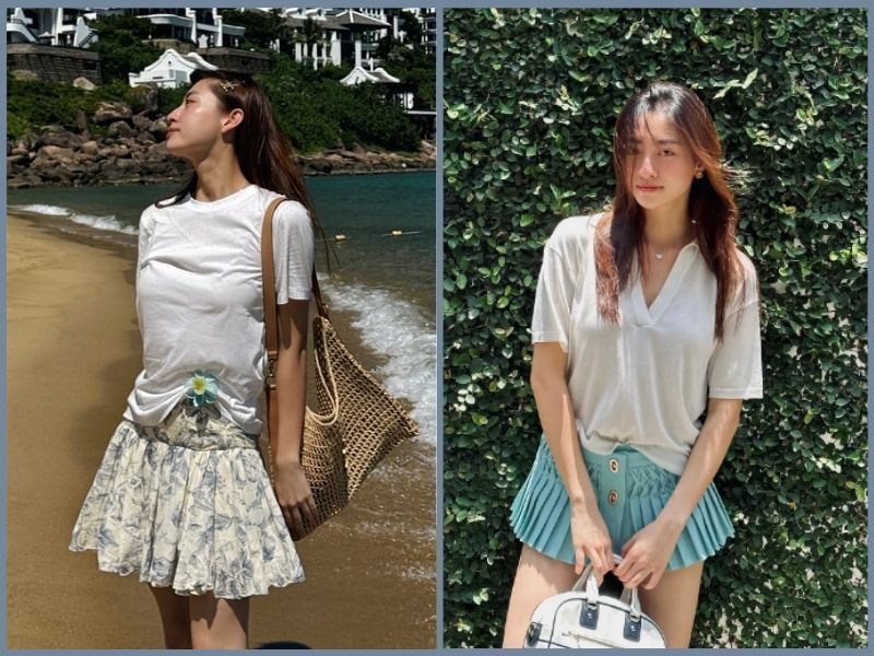 10 Cách Phối Đồ Trắng