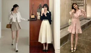 Áo Sát Nách và Chân Váy Nữ Tính