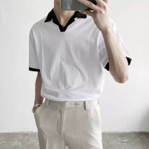 Áo Thun Màu Xám/Đen